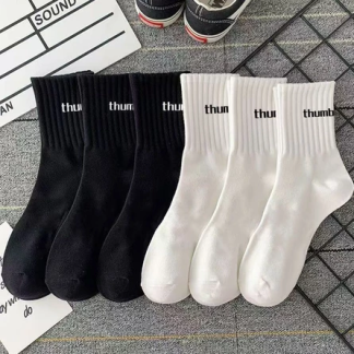 Mid-calf socks